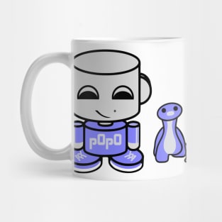 Popo & Rawr O'BABYBOT Toy Robot Mug